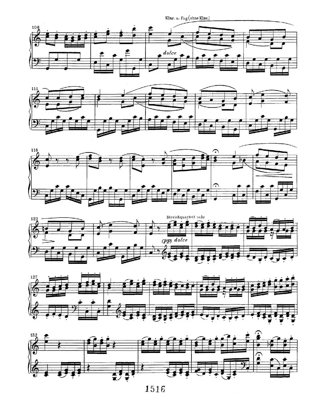 Choral Fantasia in c Minor Op.80（c小调合唱幻想曲·钢琴独奏版）