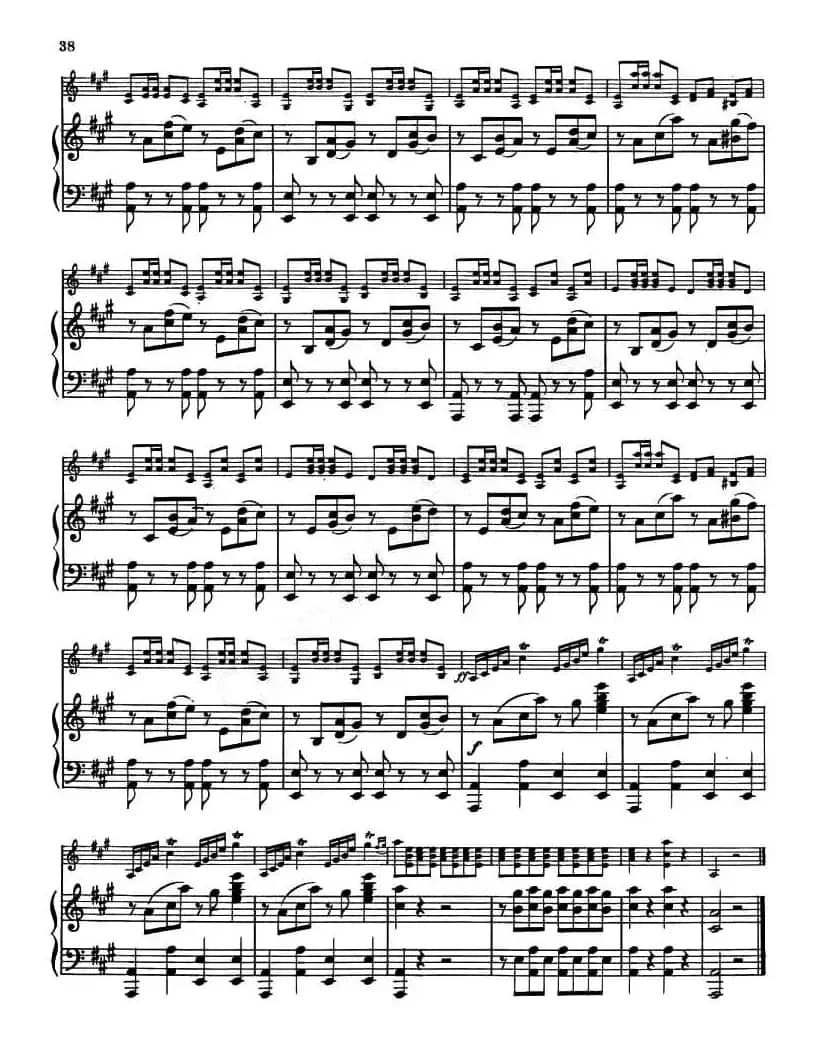 AIR VARIE No.6（天空变奏曲）（小提琴+钢琴伴奏）