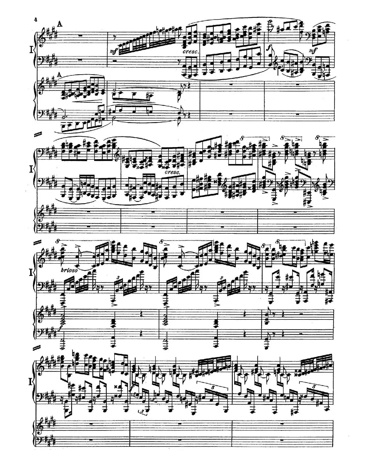 Piano Concerto in E Major Op.59(E大调钢琴协奏曲·双钢琴·第一乐章)