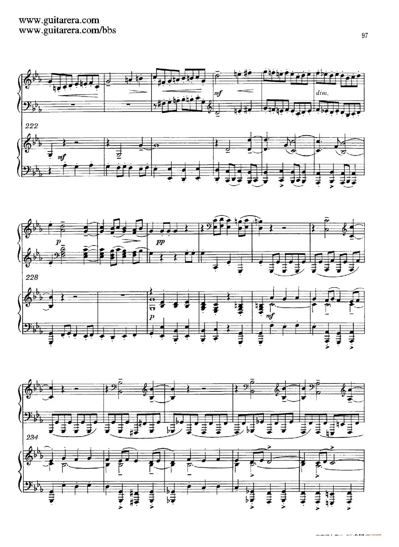 c小调第二钢琴协奏曲 Op.18(双钢琴·第三乐章)