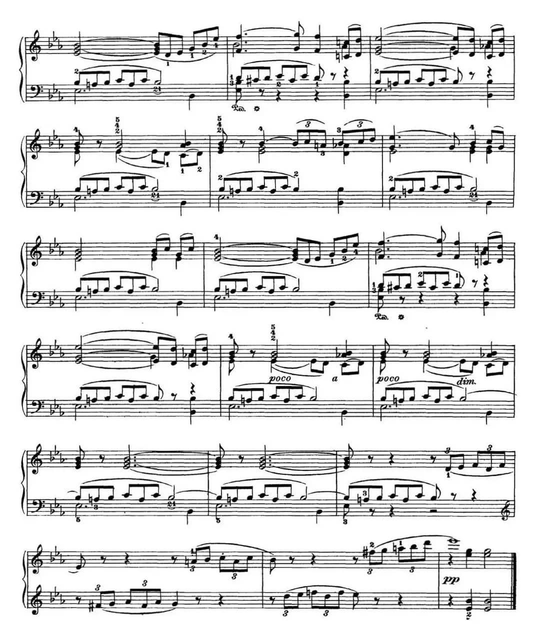 柴可夫斯基 四季 7月 割草人之歌 降E大调 Reapers Song E flat major