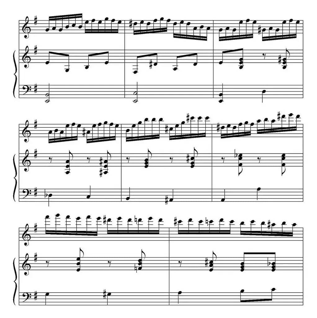 L'Abeille（小提琴+钢琴伴奏）