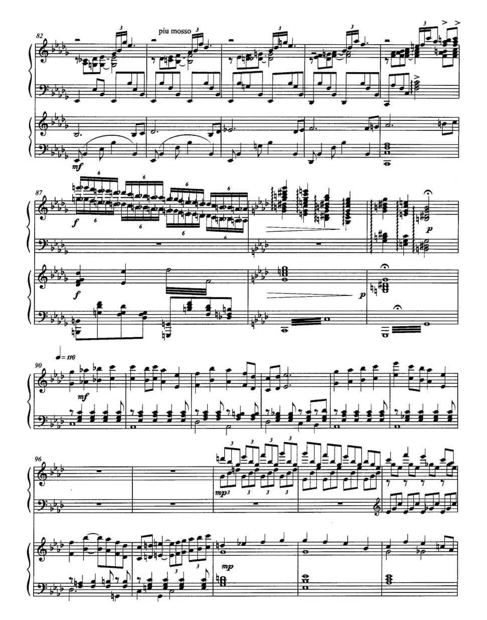 松花江上（钢琴协奏曲)P1—1）