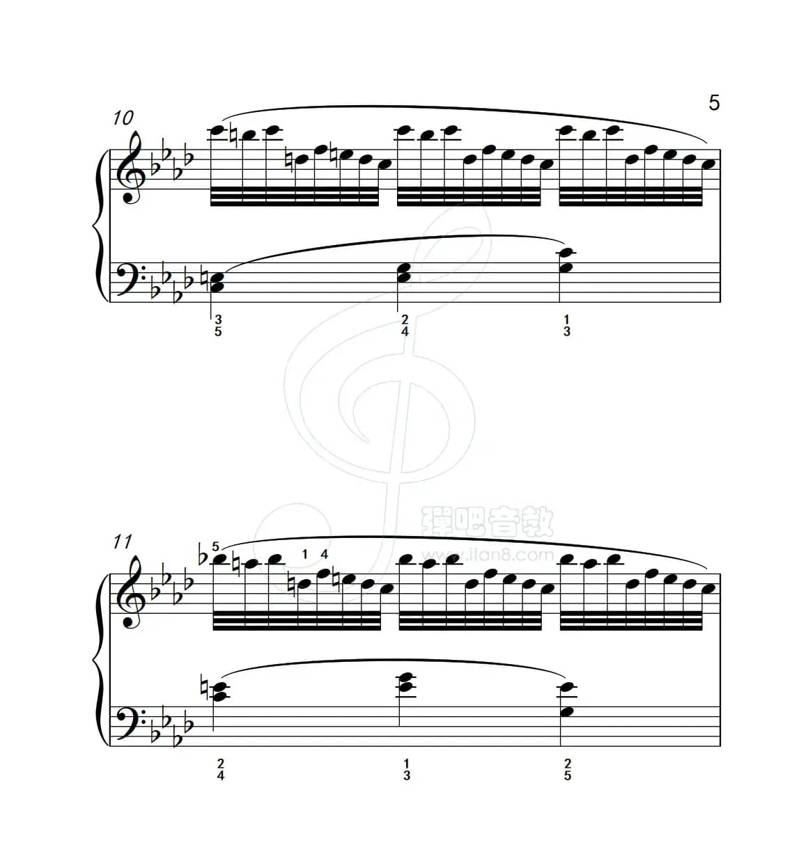 练习曲 13（克拉莫钢琴练习曲60首）