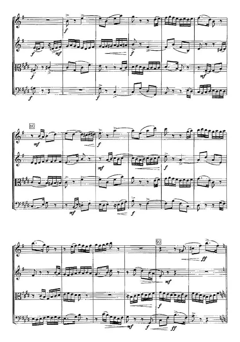 追远（弦乐四重奏）