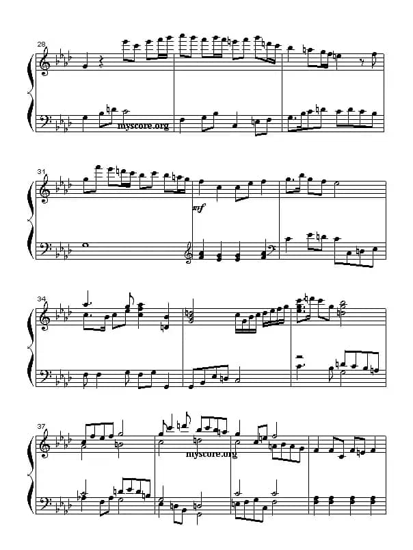 《神雕侠侣交响乐》改编钢琴曲：小赋格曲