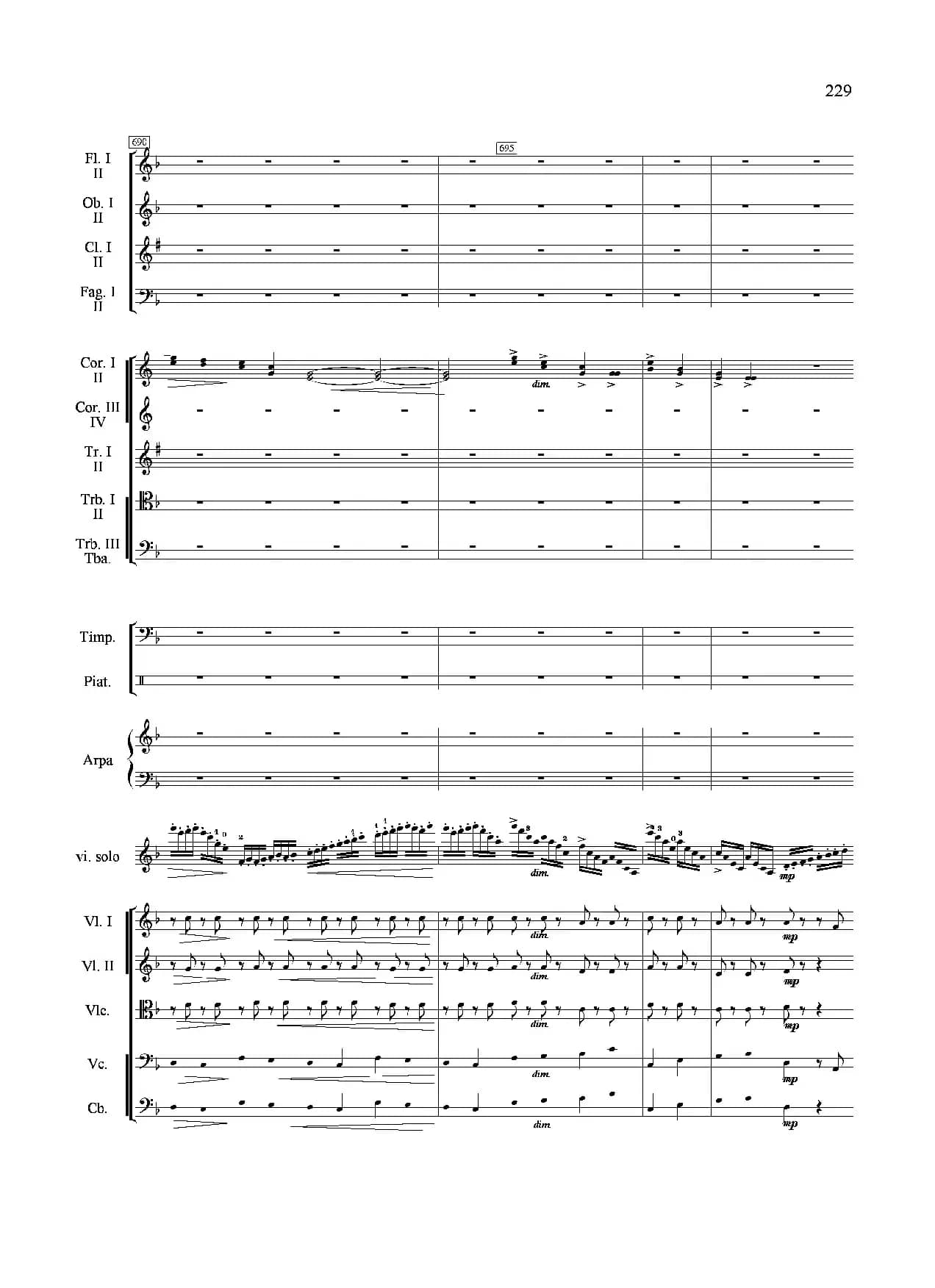 新生（小提琴协奏曲）（总谱）