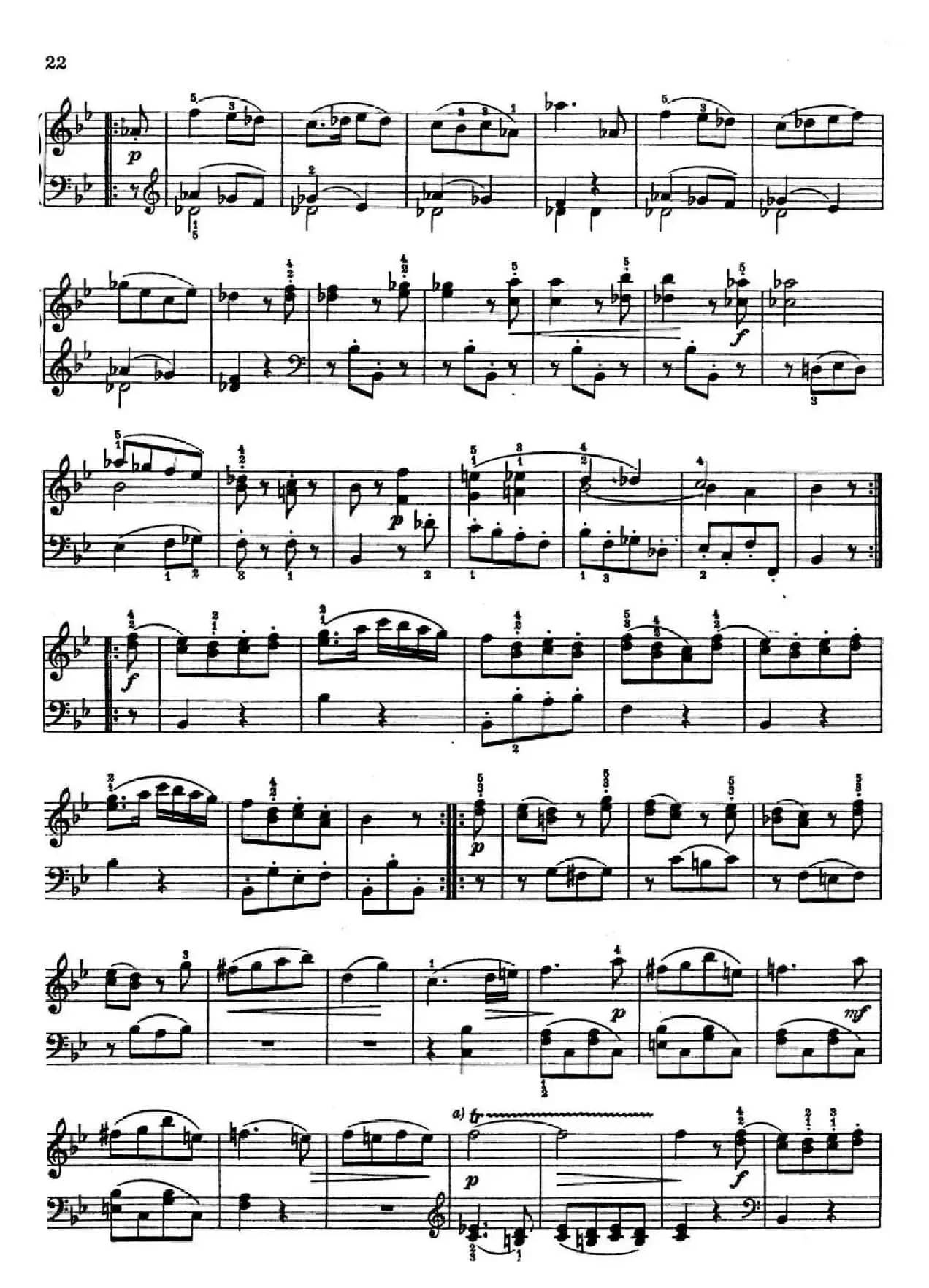 6 Viennese Sonatinas K.439b（6首维也纳小奏鸣曲·Ⅳ）