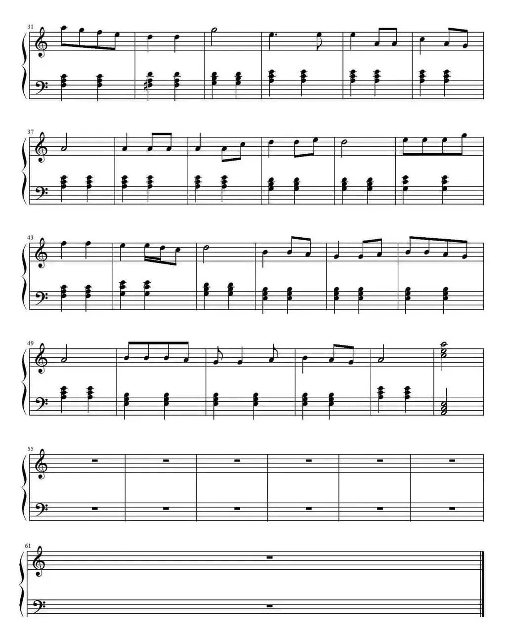 乡间的小路（戴尚辉编配版）