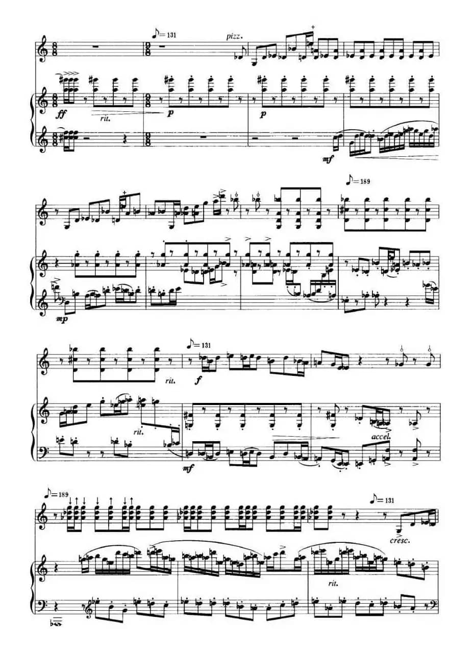 八乱（小提琴+钢琴伴奏）