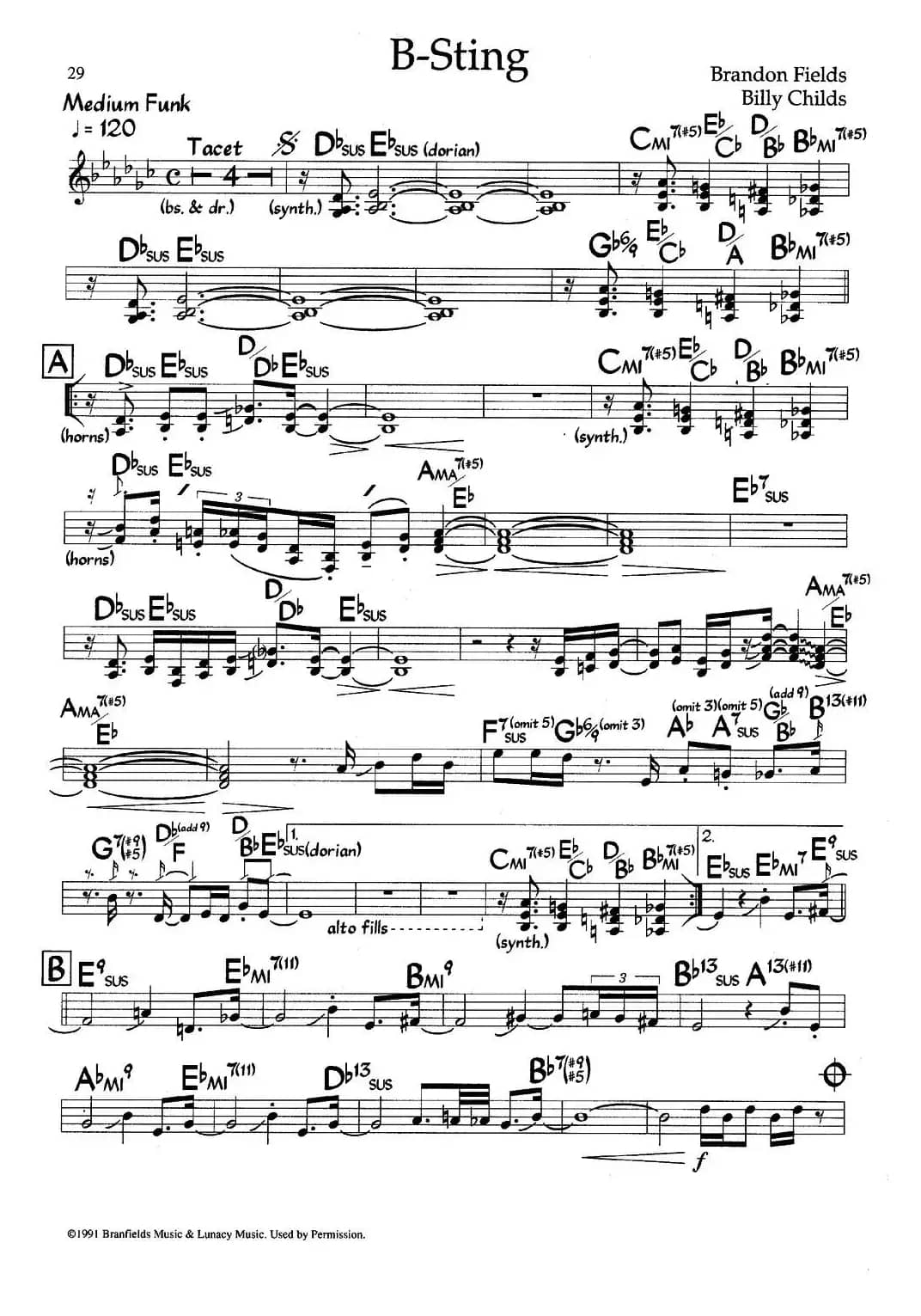 B-Sting（爵士钢琴曲）