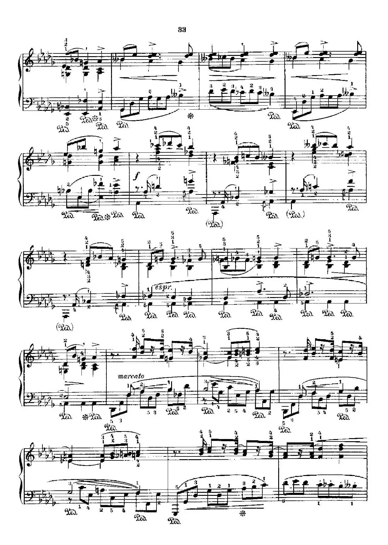 53首改编练习曲（No.34）