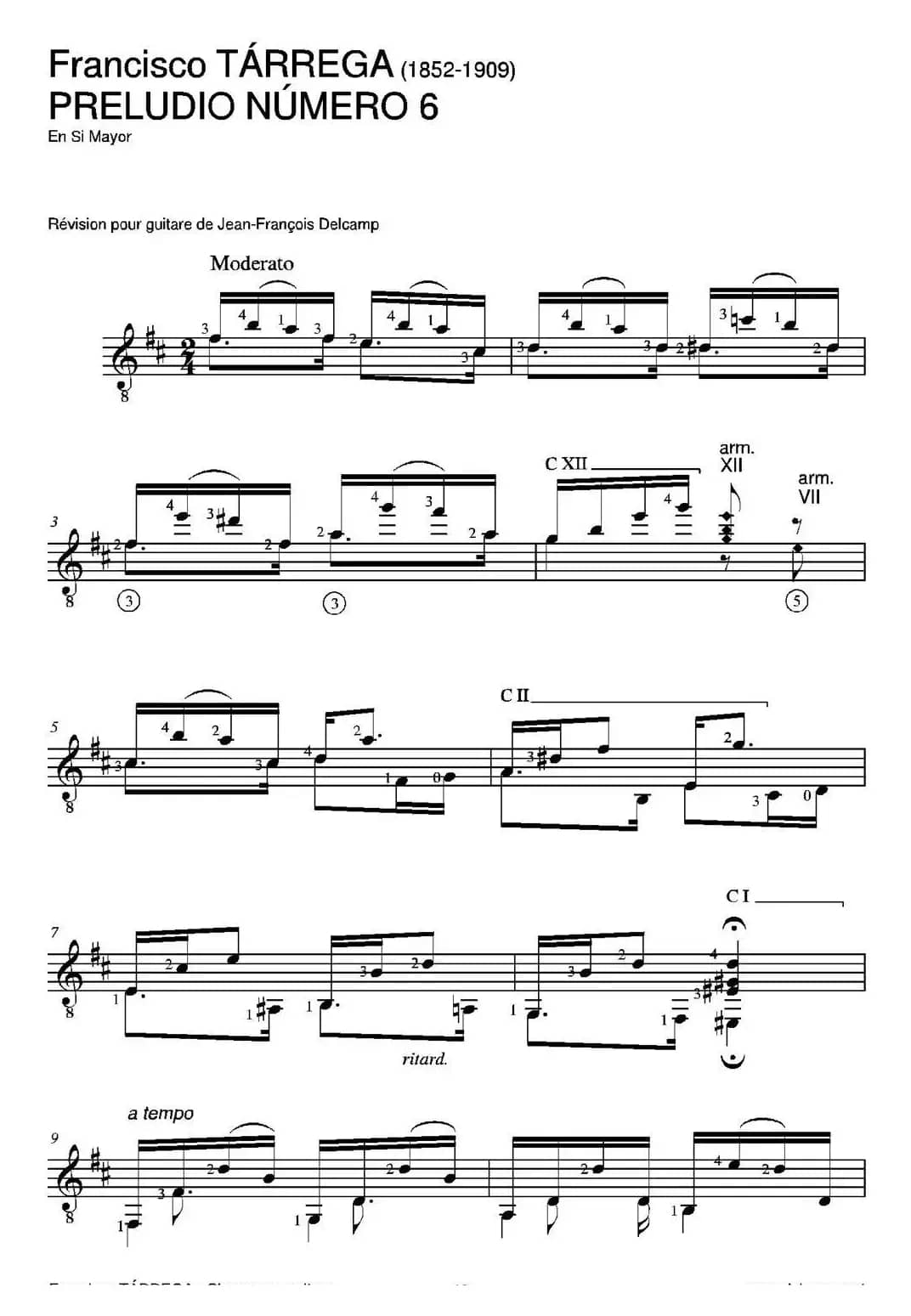 LA CARTAGENERA(古典吉他)