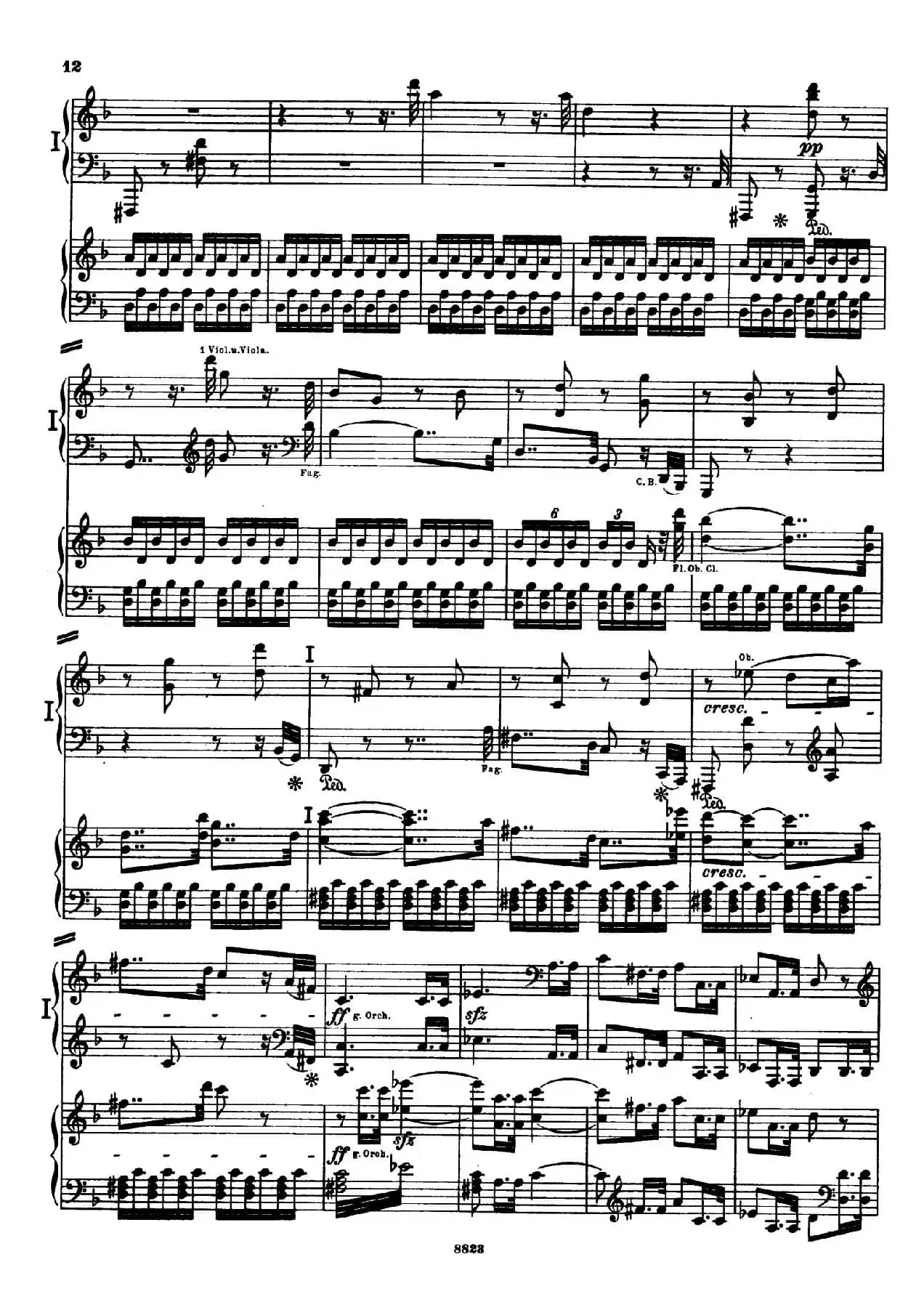 d小调第九交响曲 Op.125（双钢琴P3——12）