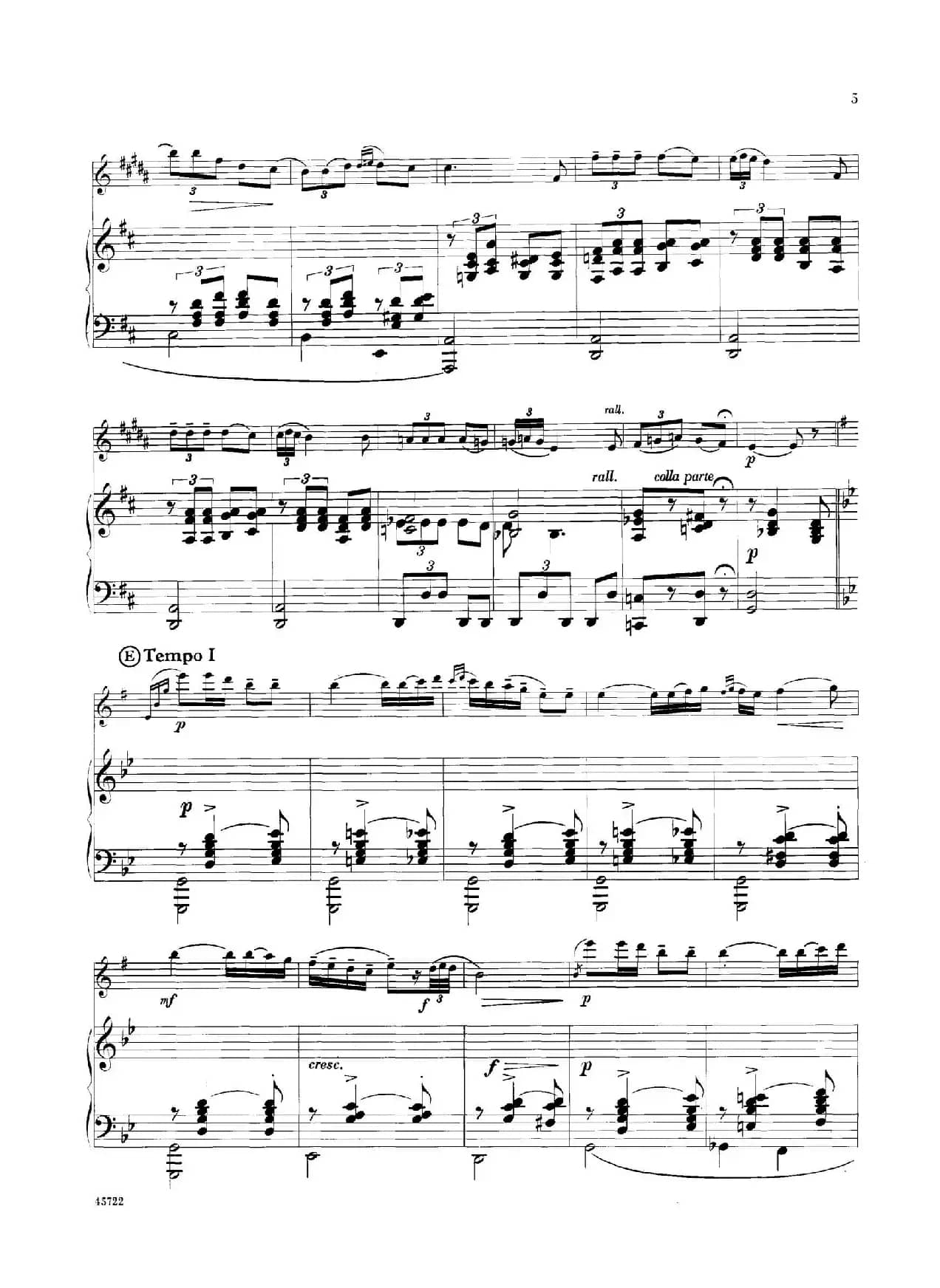 15首古典萨克斯独奏曲：1、Canzonetta（中音萨克斯+钢琴伴奏）