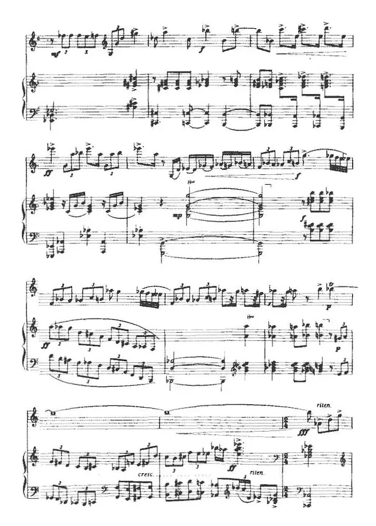 芸香（单簧管+钢琴伴奏）