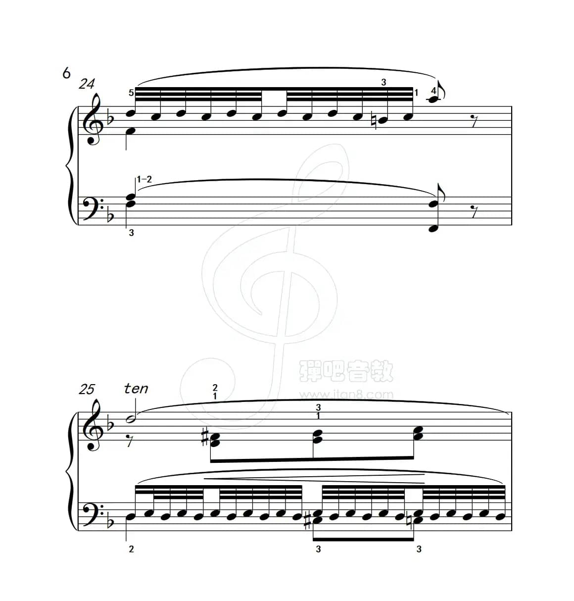 练习曲 14（克拉莫钢琴练习曲60首）