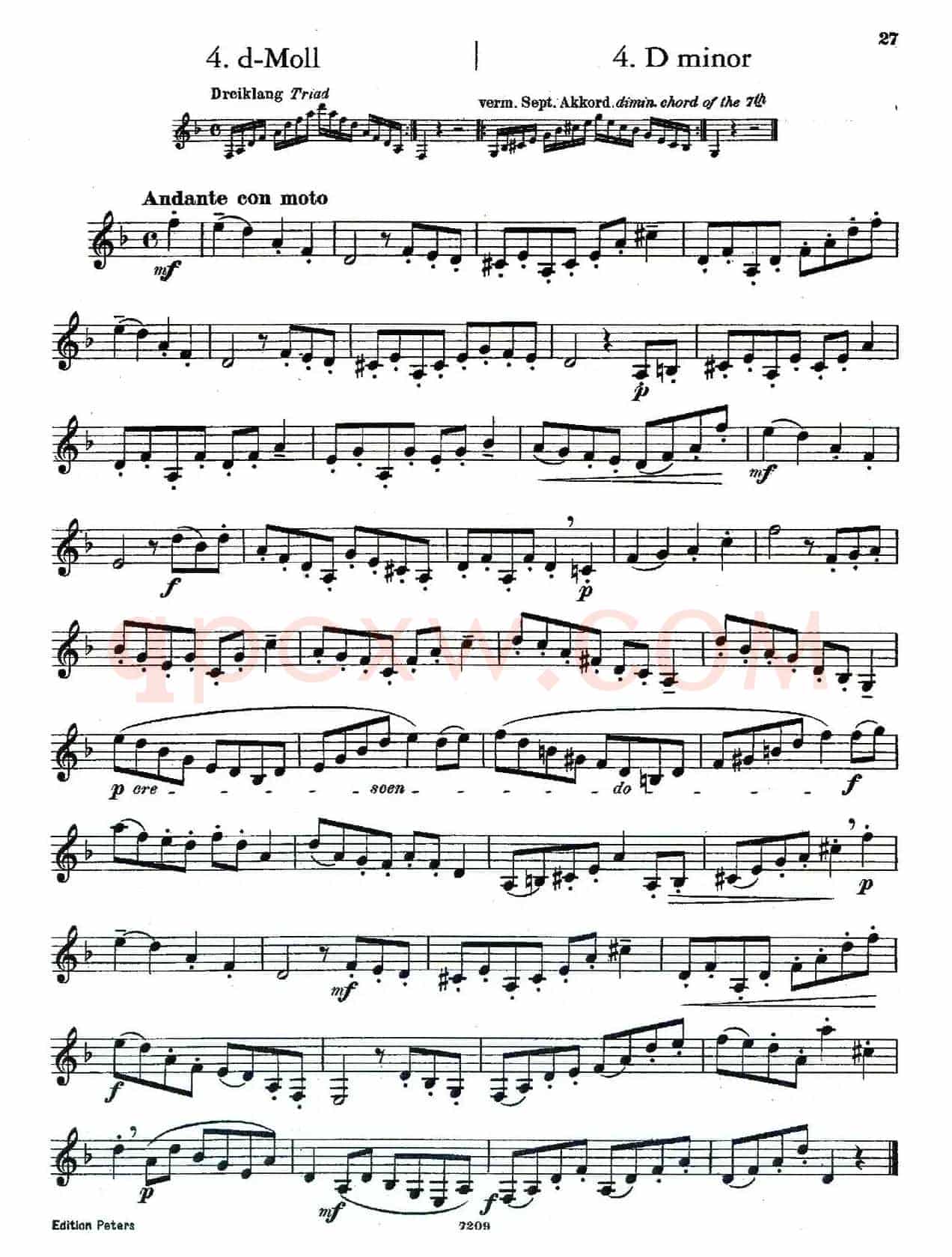DEMNITZ（单簧管练习曲）