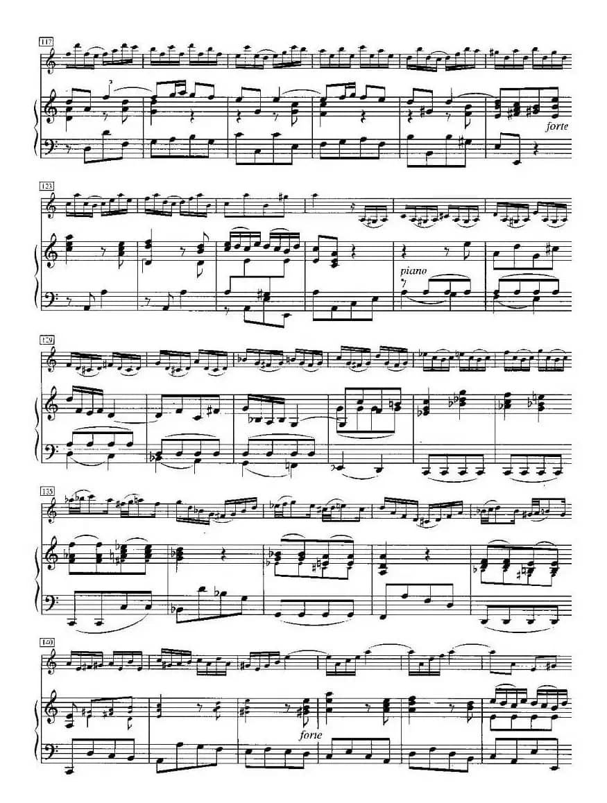 巴赫a小调小提琴协奏曲