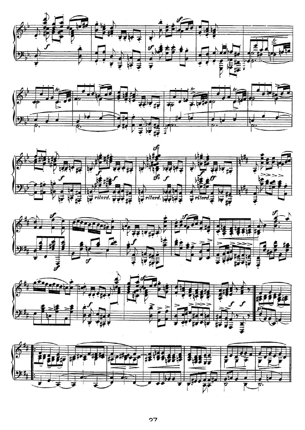 Novelletten Op.21（5）