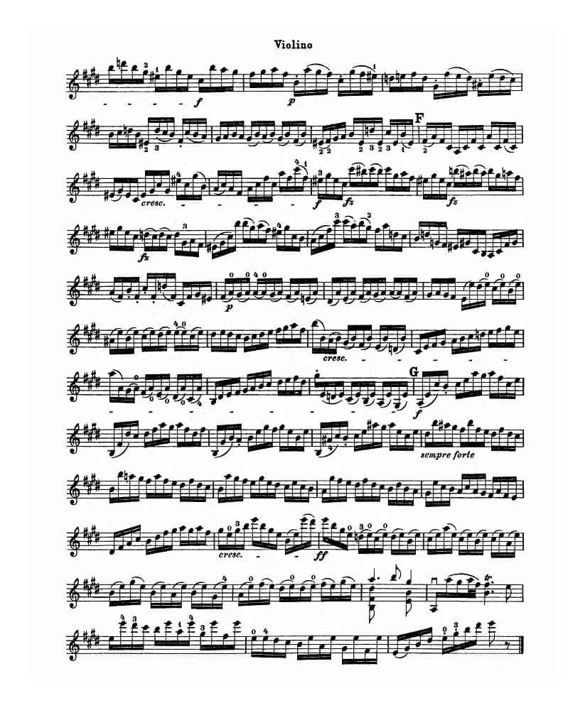 巴赫小提琴变奏曲（三）