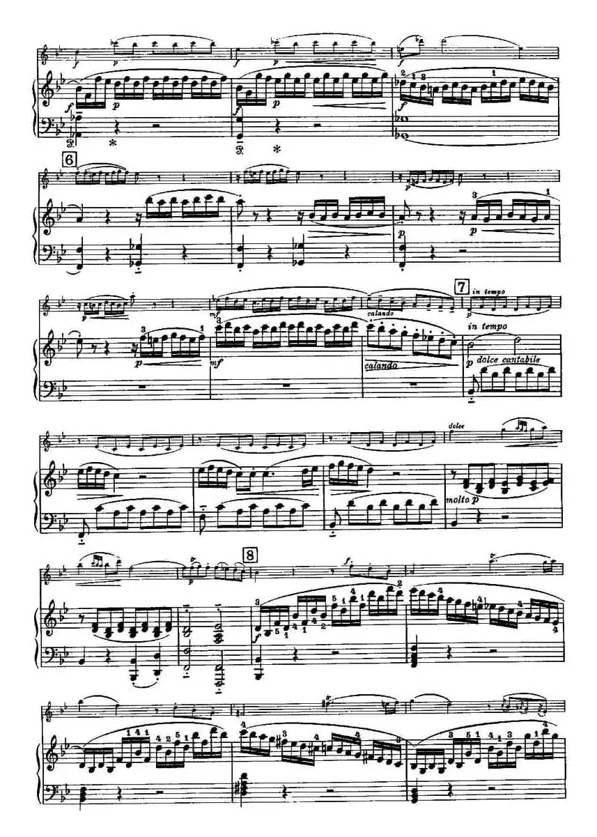 SONATE（奏鸣曲）（小提琴+钢琴伴奏）