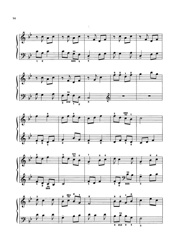 110首中国民歌钢琴小曲集：刮地风