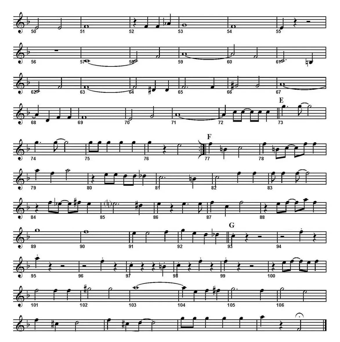 High Society（四重奏·高音萨克斯分谱）