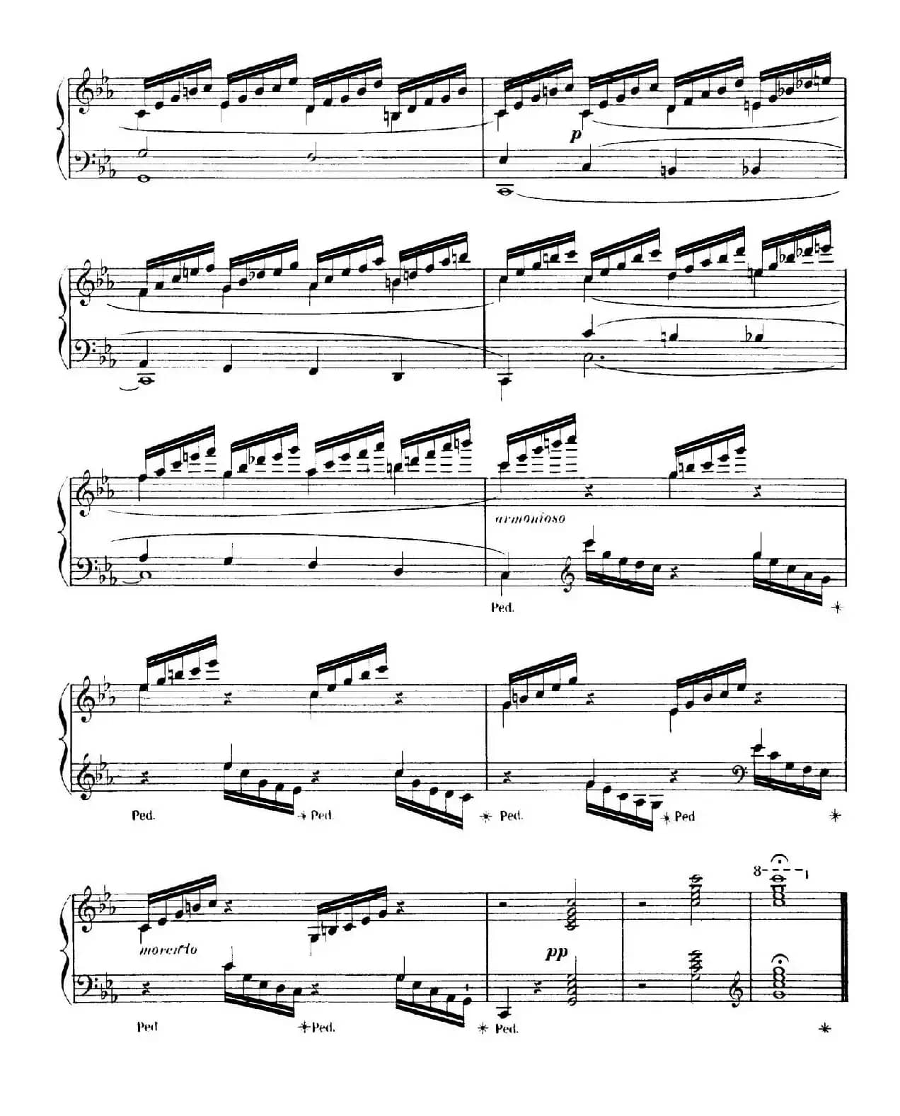 15 Etudes de Vortuosite Op.72（15首辉煌练习曲·14）