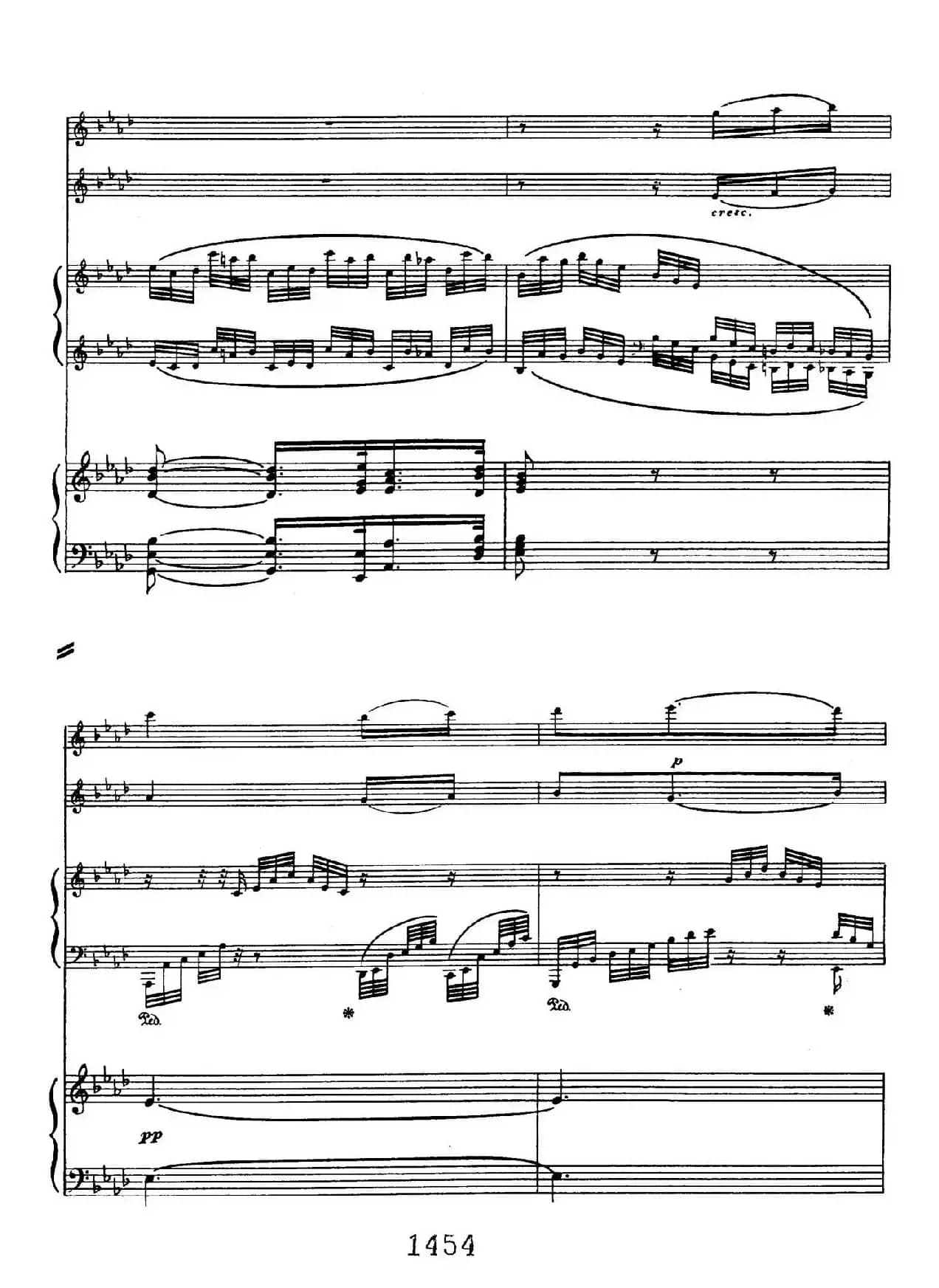 Triple Concerto in C Major Op.56（C大调三重协奏曲·双钢琴·Ⅱ）