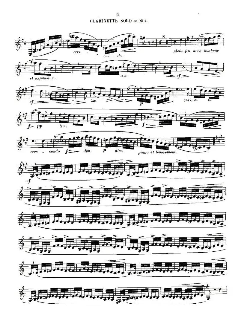 Klose Souvenir a Romero（单簧管）