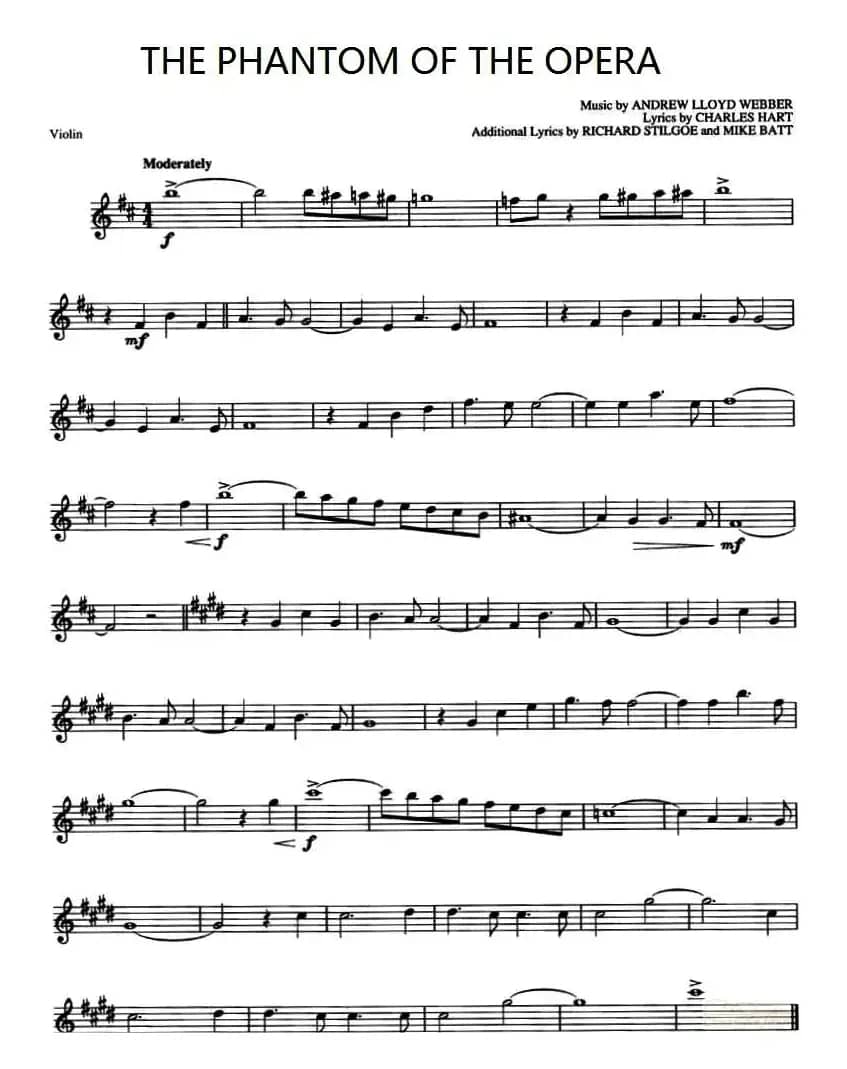 THE PHANTOM OF THE OPERA