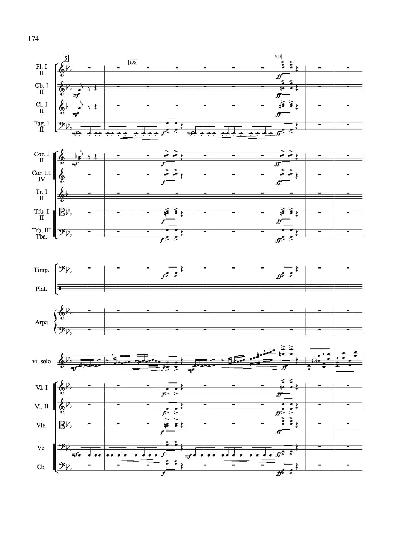 新生（小提琴协奏曲）（总谱）