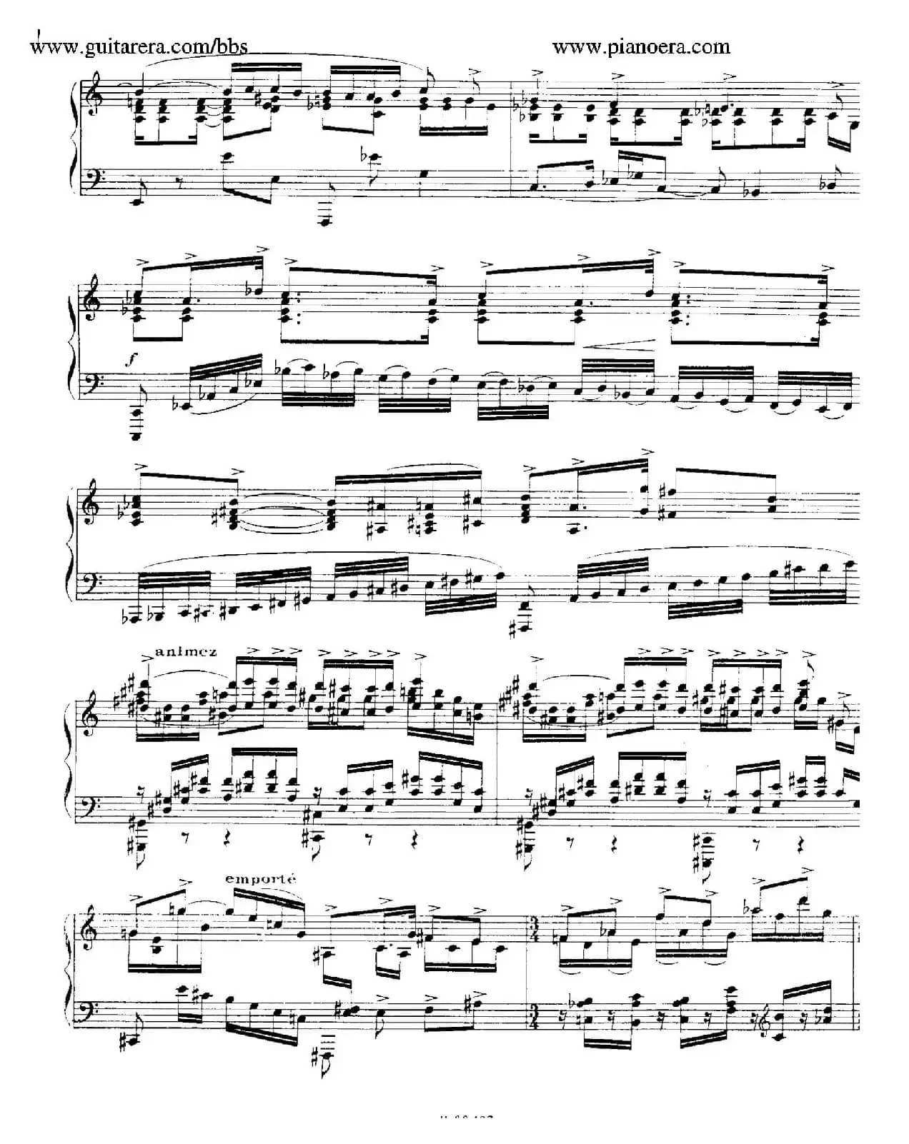 Trois Pieces（3首小品·2）