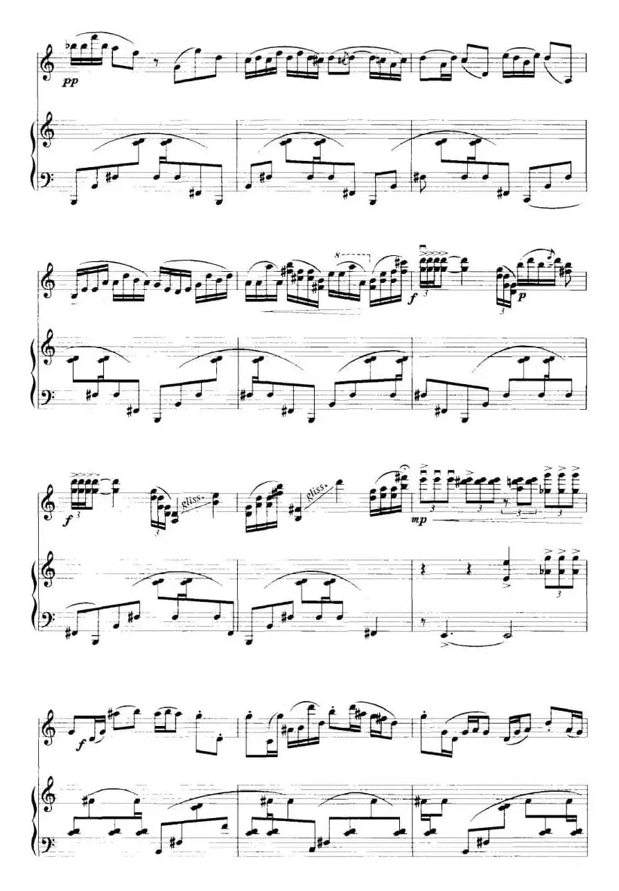 舞！舞！！（小提琴+钢琴伴奏）