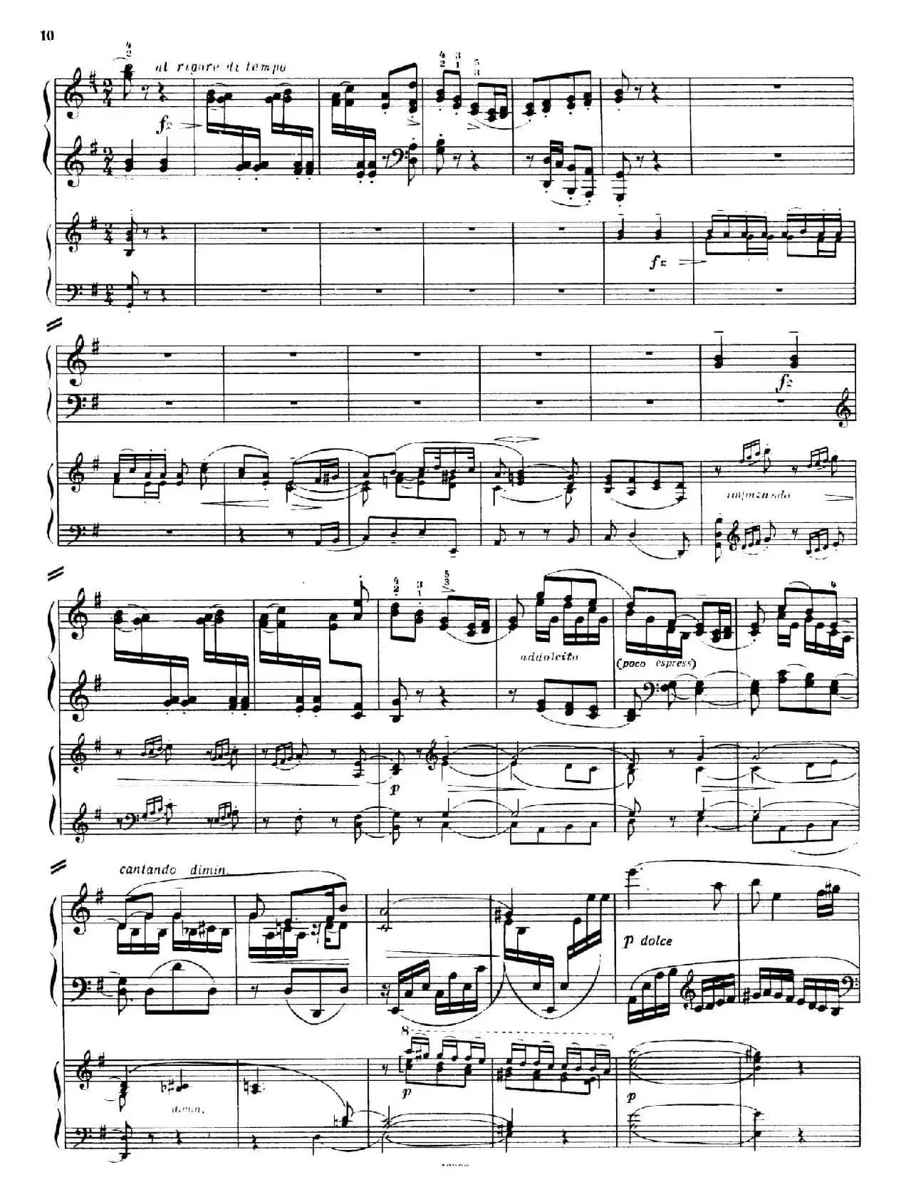 Piano Concerto No.2 in c Minor Op.50（c小调第二钢琴协奏曲·Ⅰ·双钢琴）