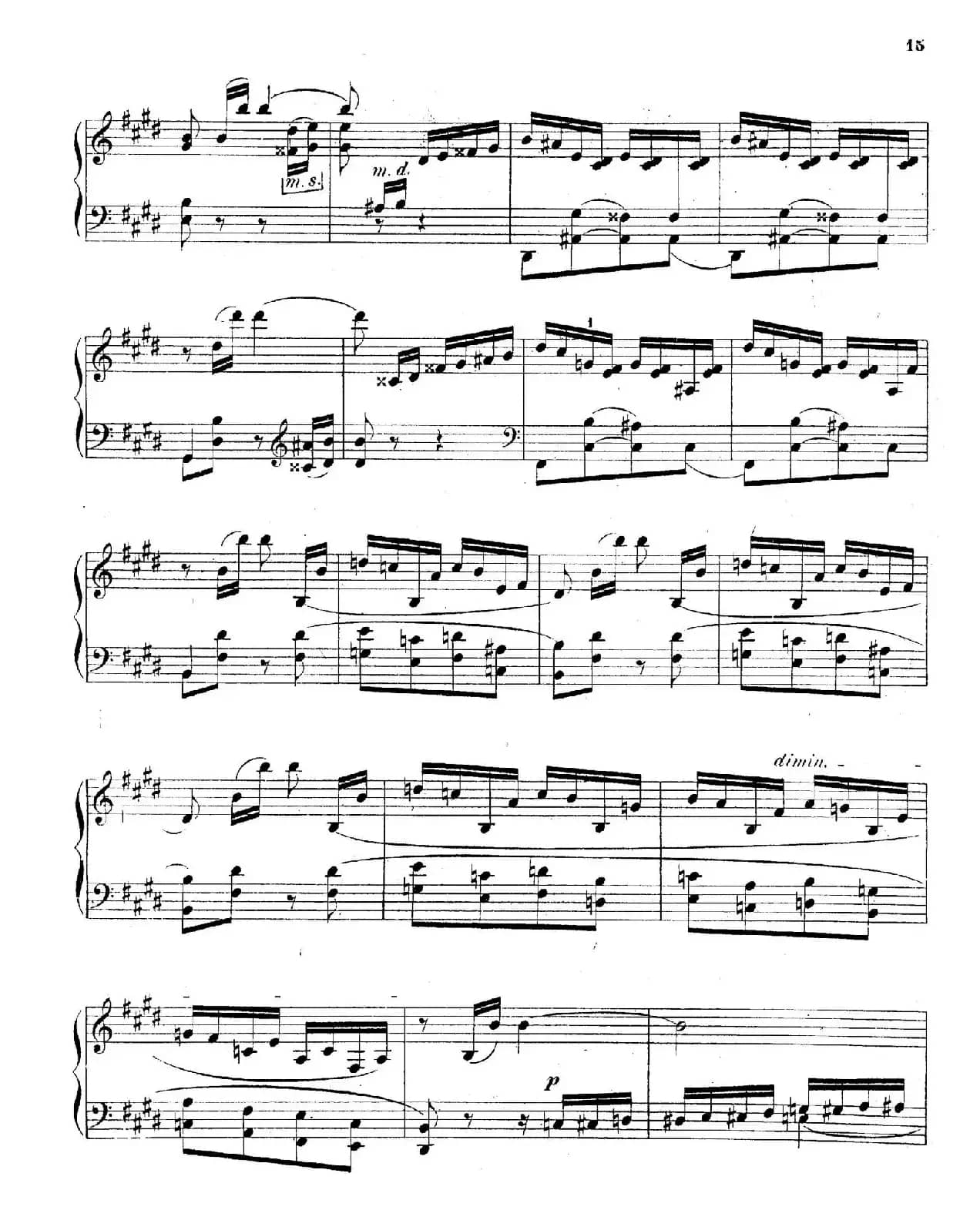 Characteristic Pieces Op.36(8首个性小品·8)