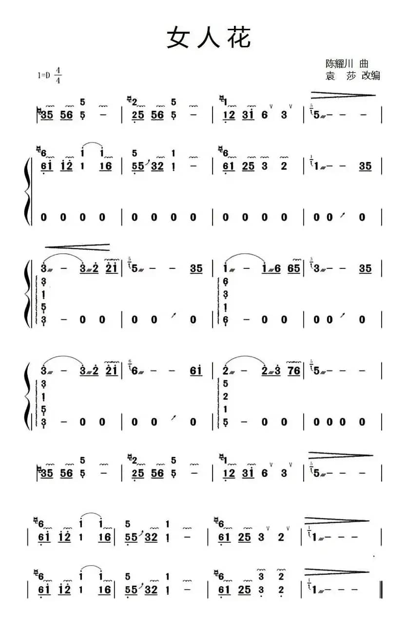 女人花（袁莎改编版）