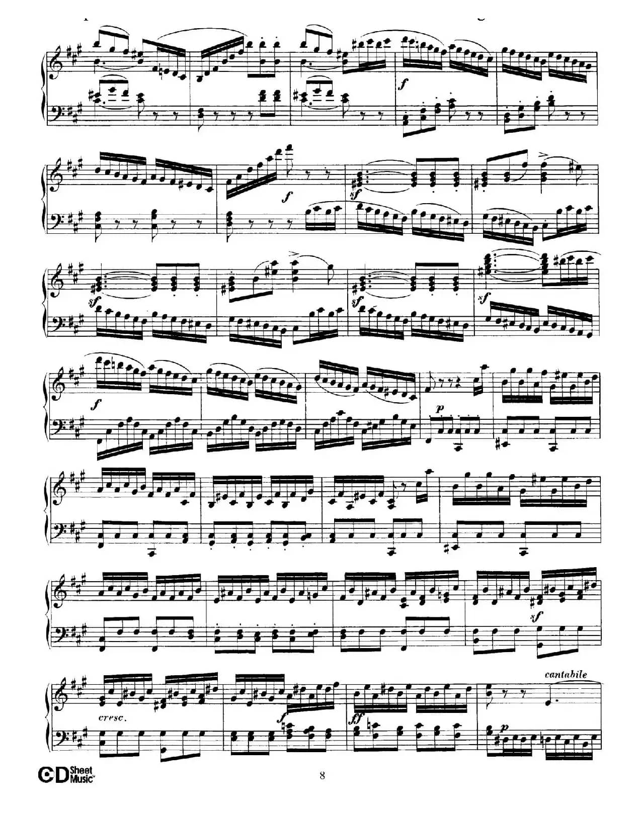 Fantasy in f-Sharp Minor Op.28(升f小调幻想曲)