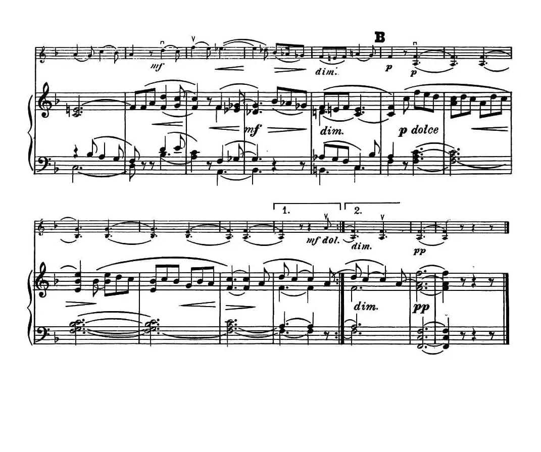 Ambrosius Sang.（小提琴+钢琴伴奏）