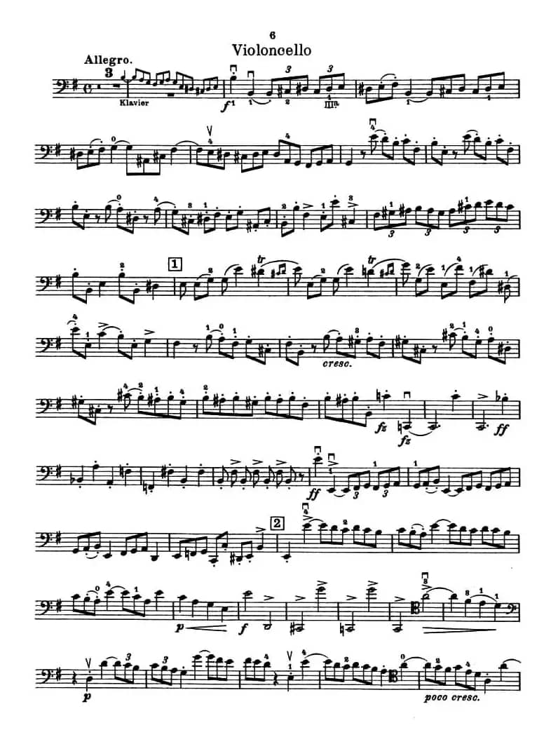 SONATE（大提琴）