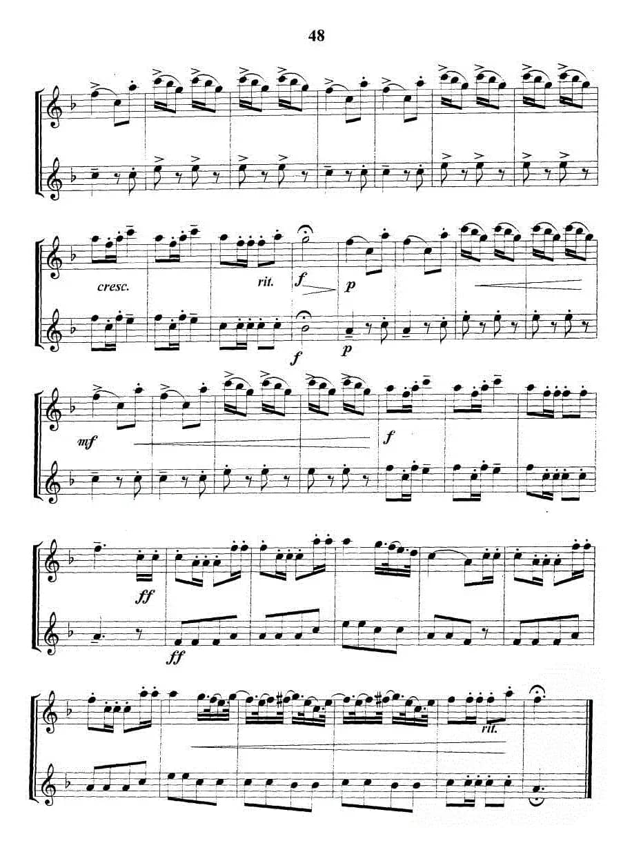 猎人合唱（合奏）