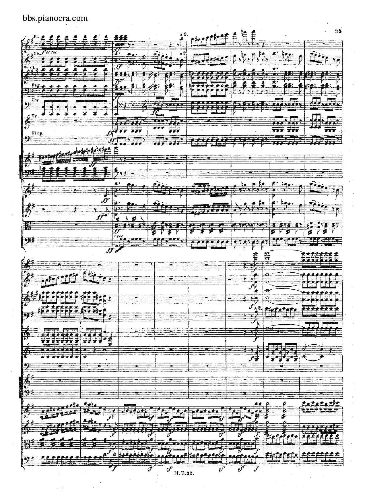 Piano Concerto No.1 in g Minor Op.25（g小调第一钢琴协奏曲·总谱）