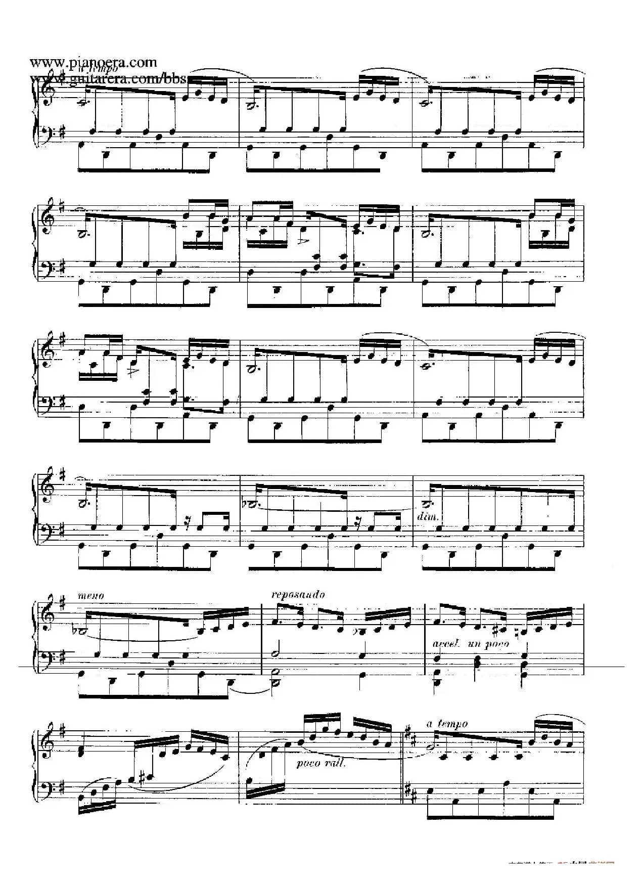 12 Spanish Danses Op.37(12首西班牙舞曲·10)