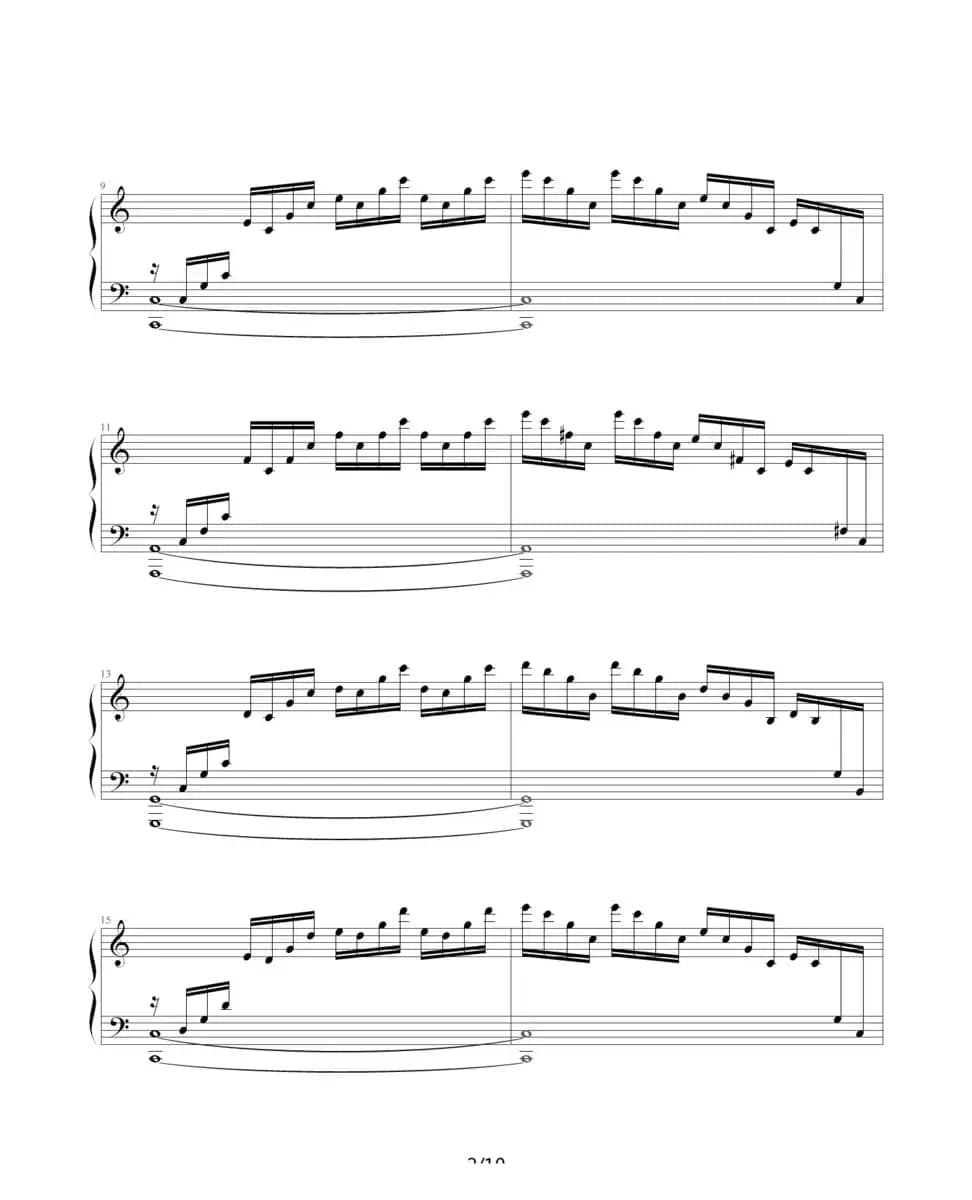 练习曲 Op.10 No.1（ 逃亡圣咏曲）