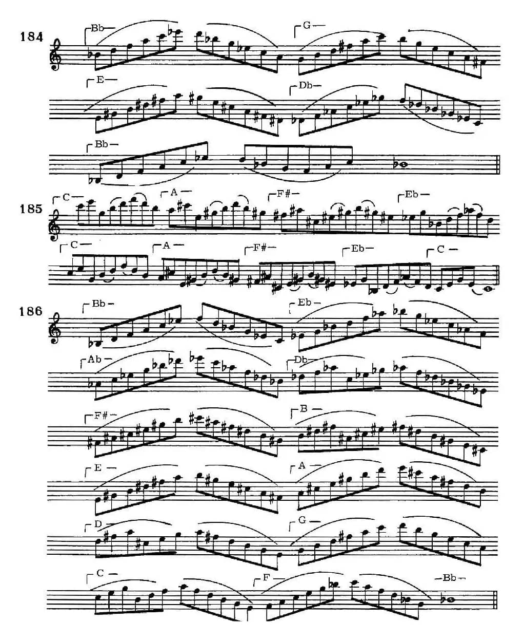 萨克斯演奏教程第六节（六音和弦-移调变奏）