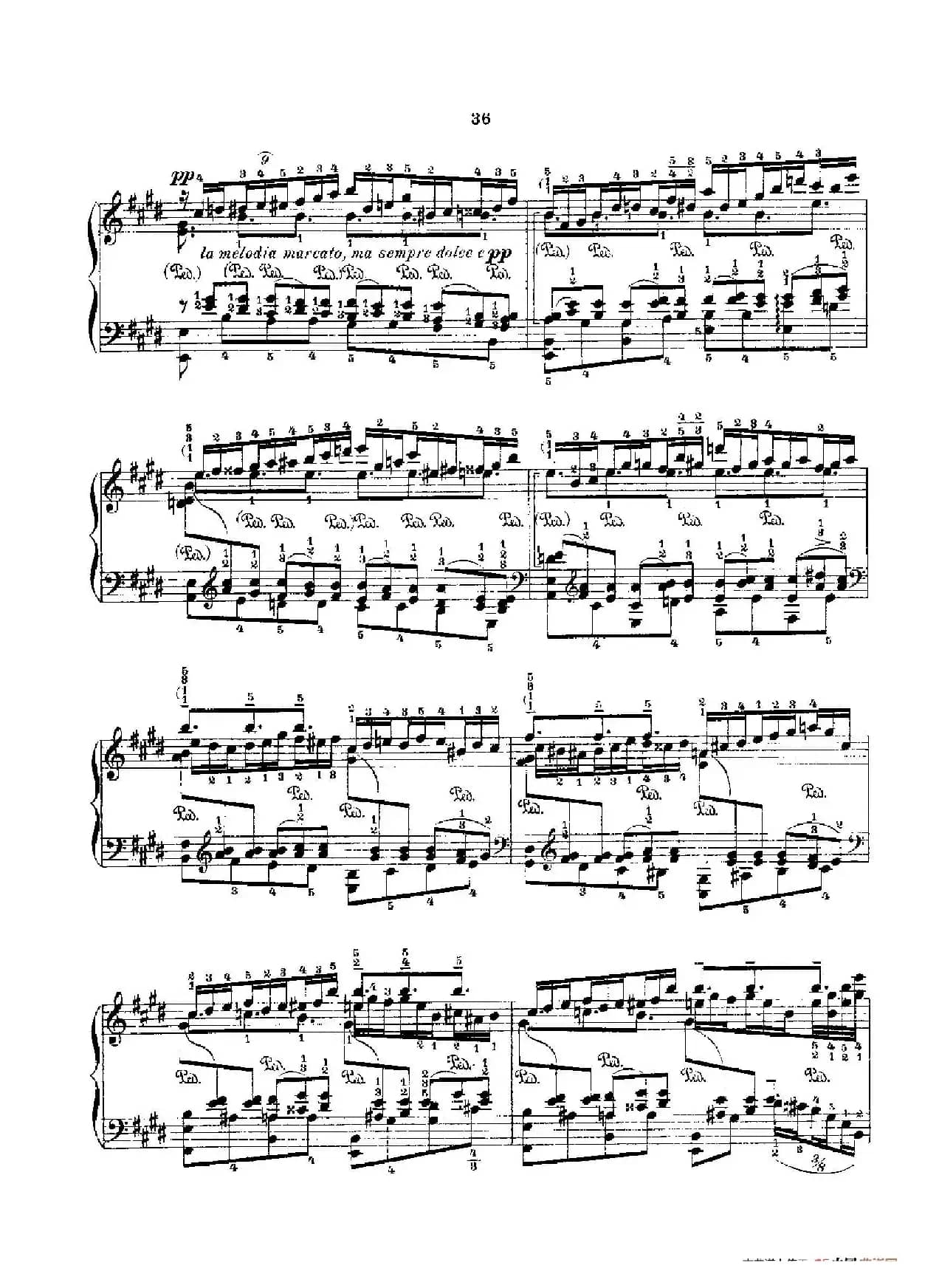 53首以肖邦练习曲为素材而作的练习曲(No.45)