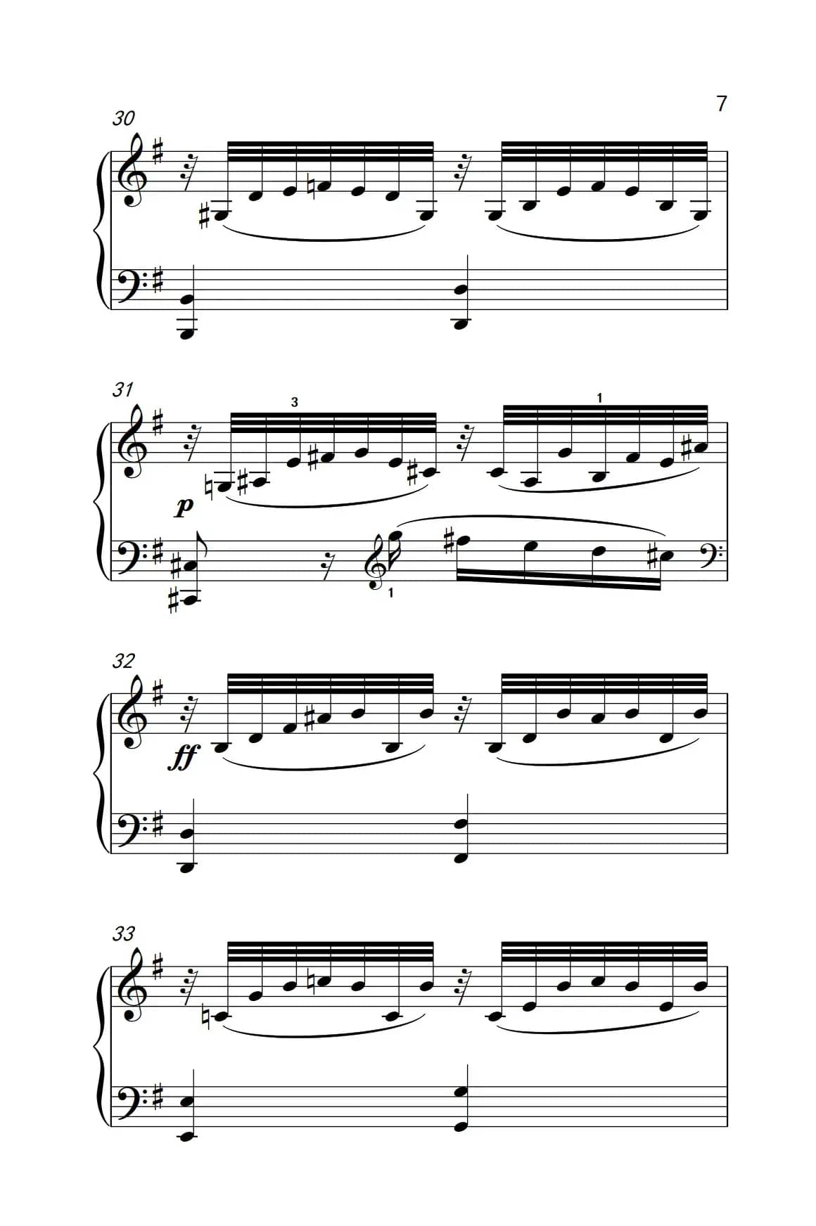 奏鸣曲 Opus 2 Nr.3 第二乐章（贝多芬奏鸣曲集 1）