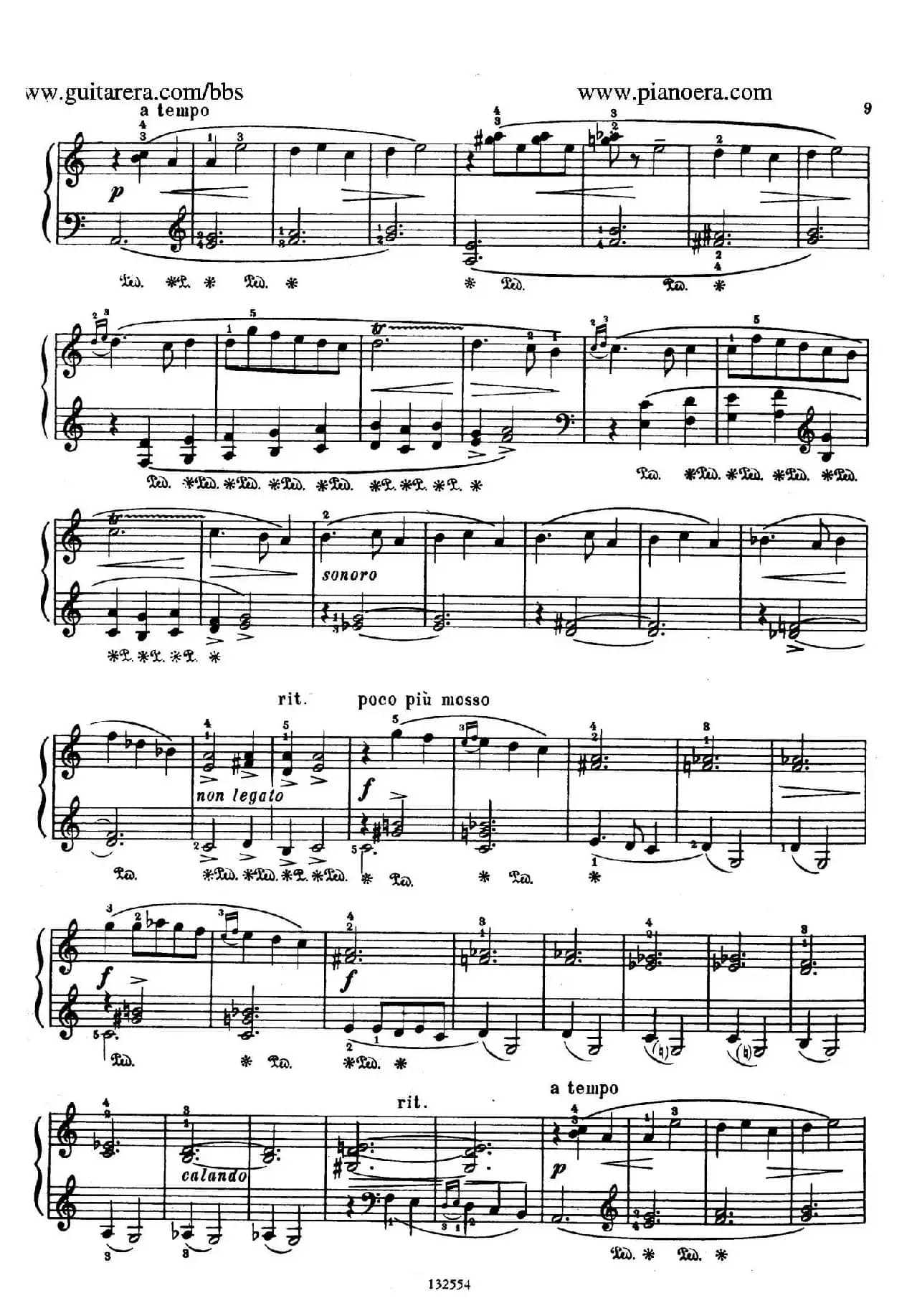 Piano Sonatina in C Major Op.93（C大调钢琴小奏鸣曲·第二乐章）