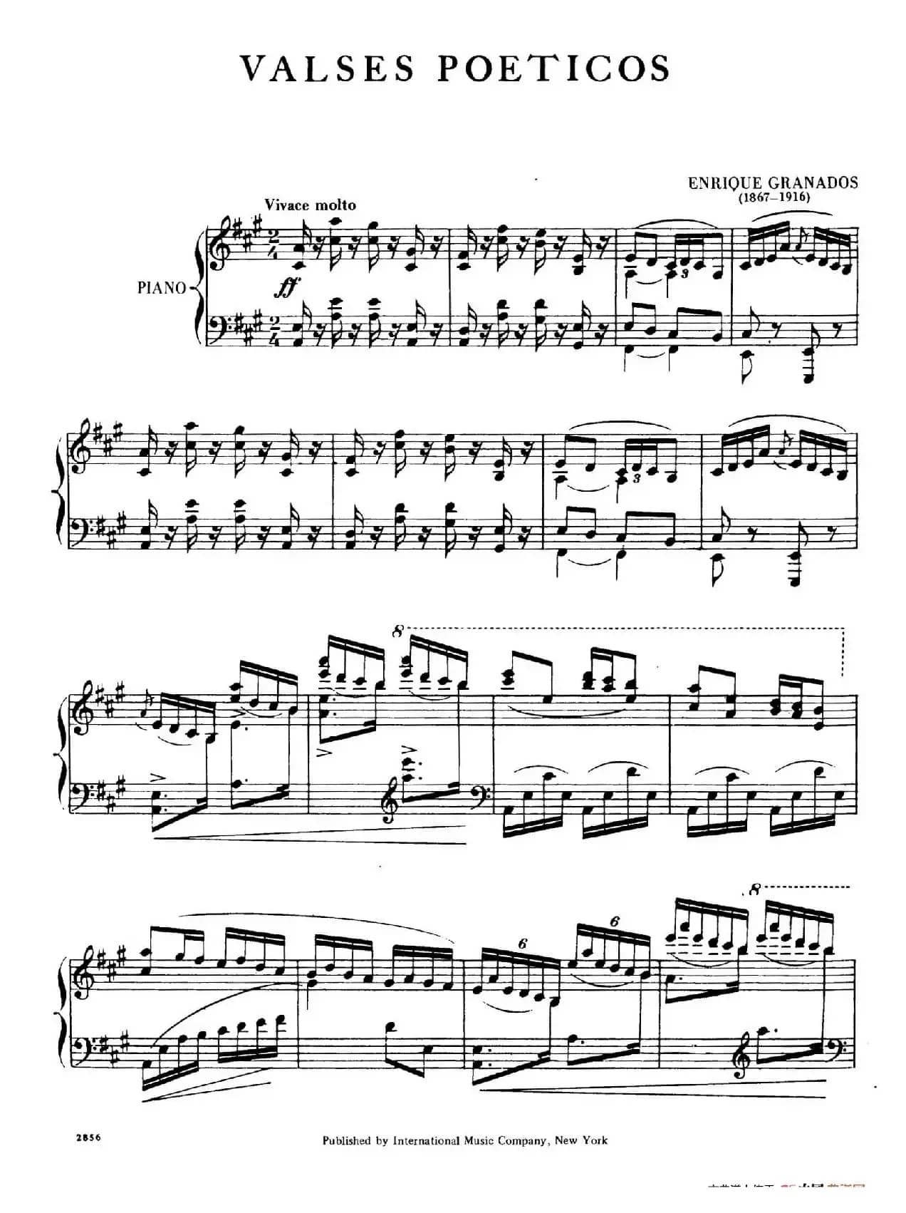 Valses Poéticos（诗意圆舞曲）